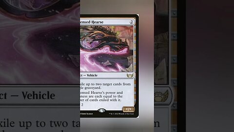 Top Artifact Vehicle Cards for Magic the Gathering cube #mtg #MagicTheGathering #shorts #mtgcube