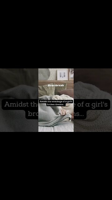 Amidst the wreckage of a girl's broken dreams #relationships #shorts