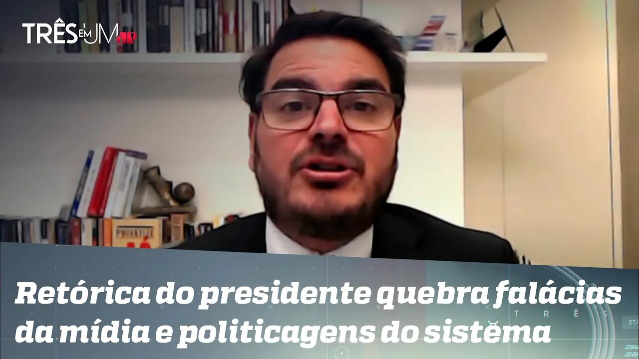 Rodrigo Constantino: Recorde da entrevista ao Pânico constatou que Bolsonaro é pop