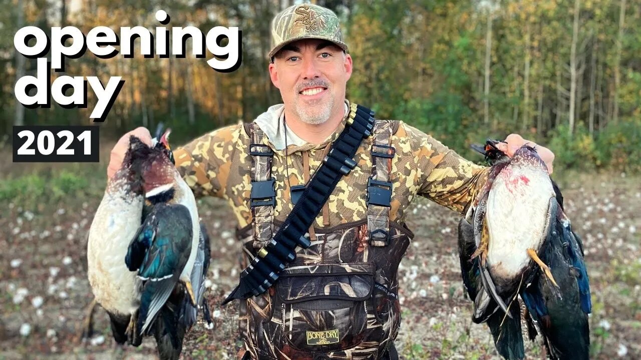 Duck Season 2021 Opening Day {Best way to clean a duck on YouTube!} *South Georgia