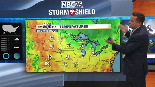 NBC26 Storm Shield weather forecast