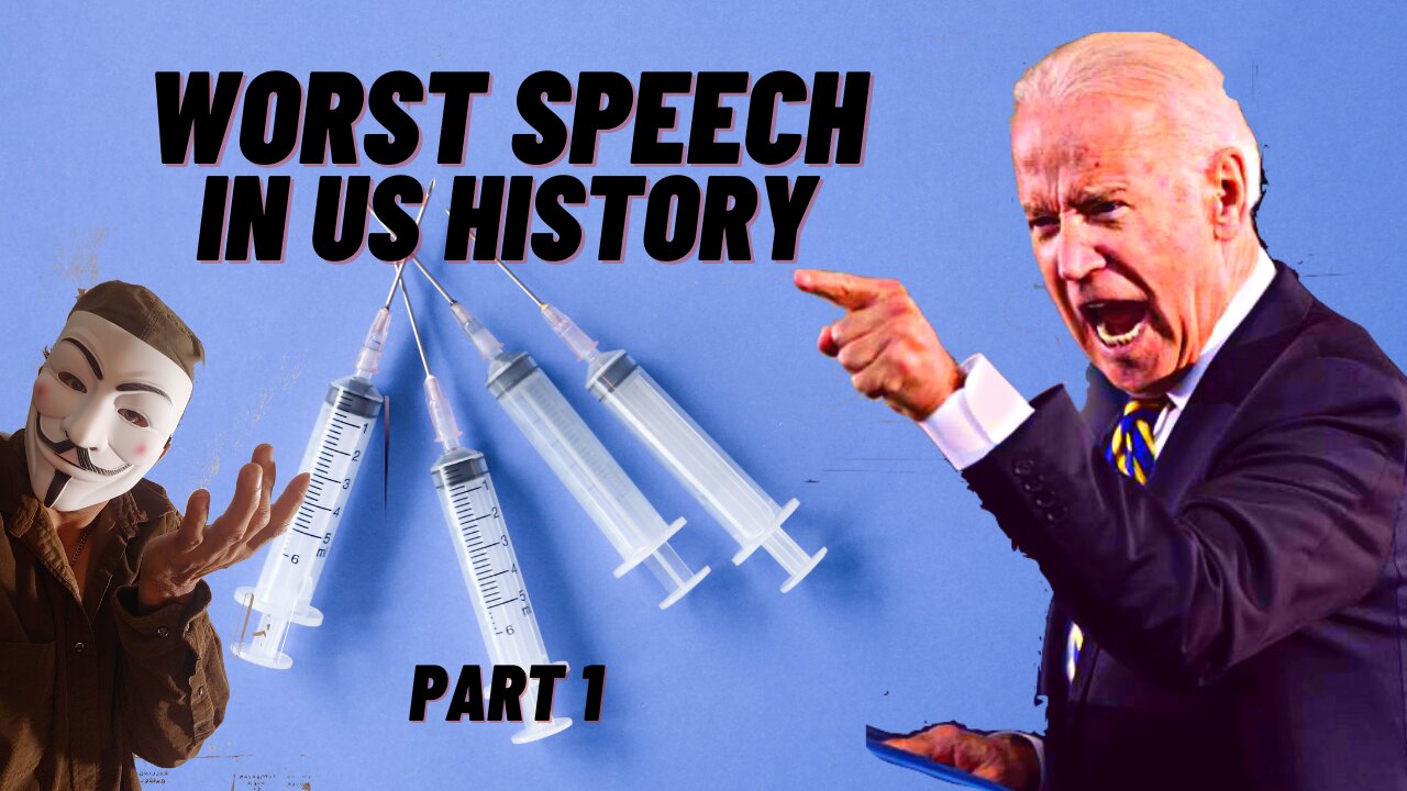 JOE BIDEN GIVES WORST SPEECH IN US HISTORY (DECLARES WAR ON AMERICANS)