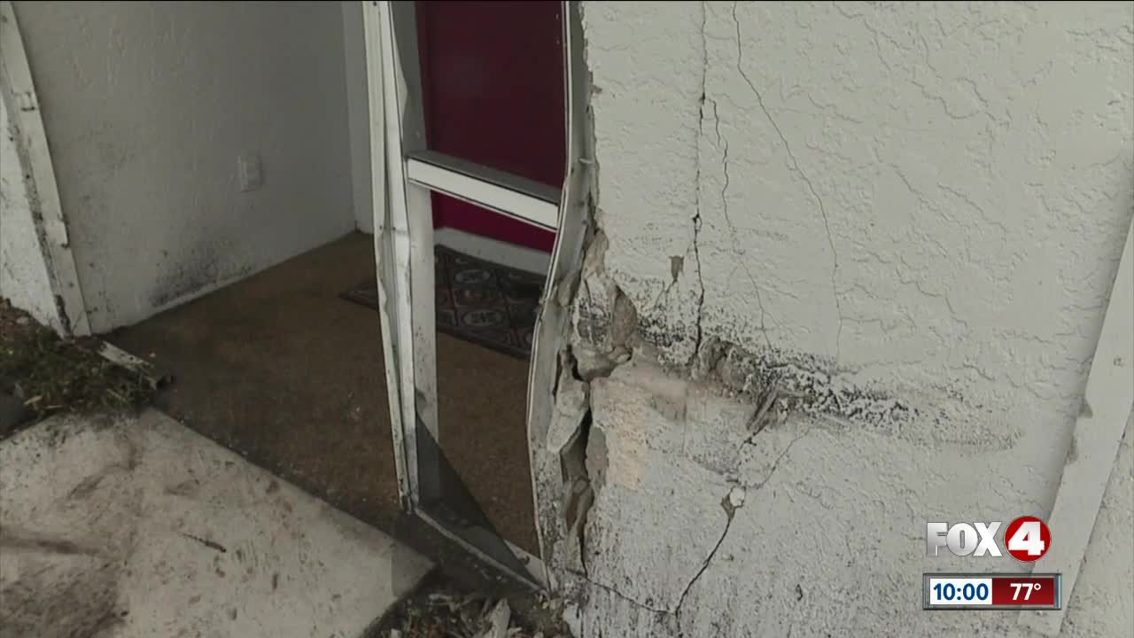 Car crashes into home, disrupts internet services