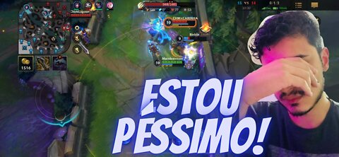 Jogando League Of Legends (Mobile) 8 anos depois... Olha como estou.