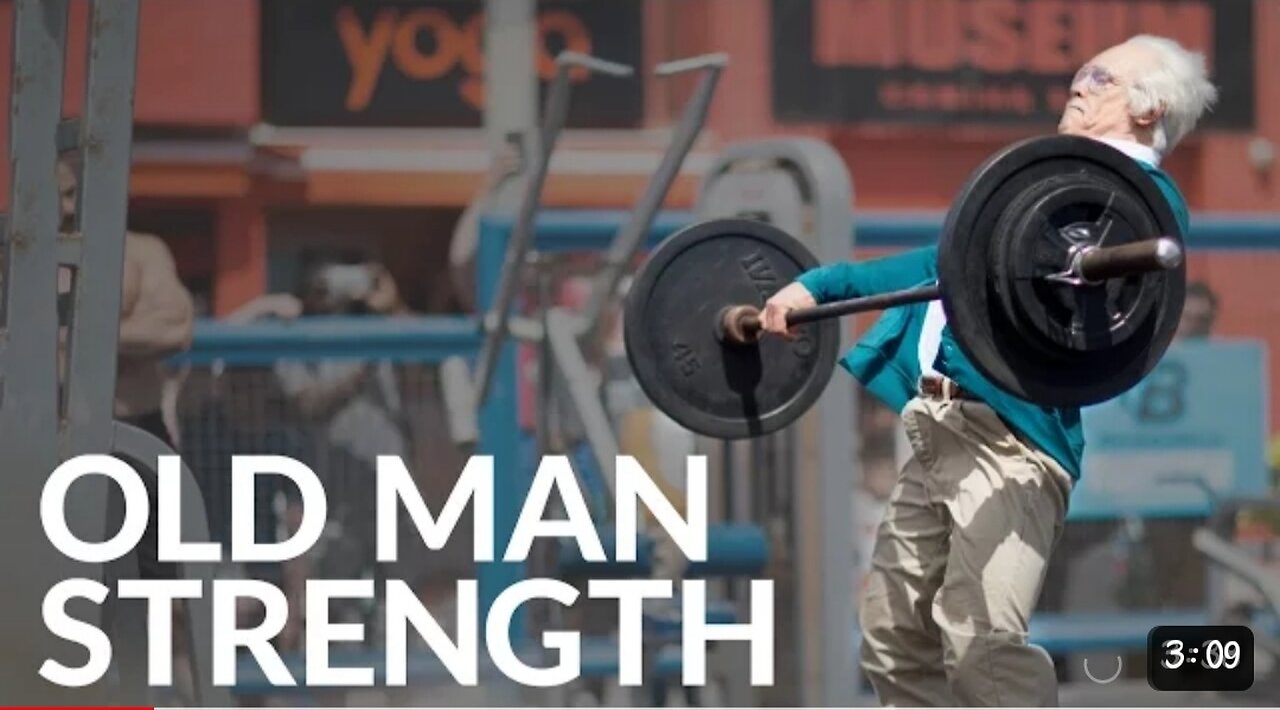 Old Man Strength #Gym Pranks