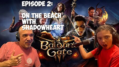 Baldur's Gate 3 - On the Beach with Shadowheart - episode 2 - #DungeonsandDragons #gaming #RPG