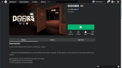 03.05.2023 - ROBLOX 'Doors', with Bailzeybub (& Jensen)