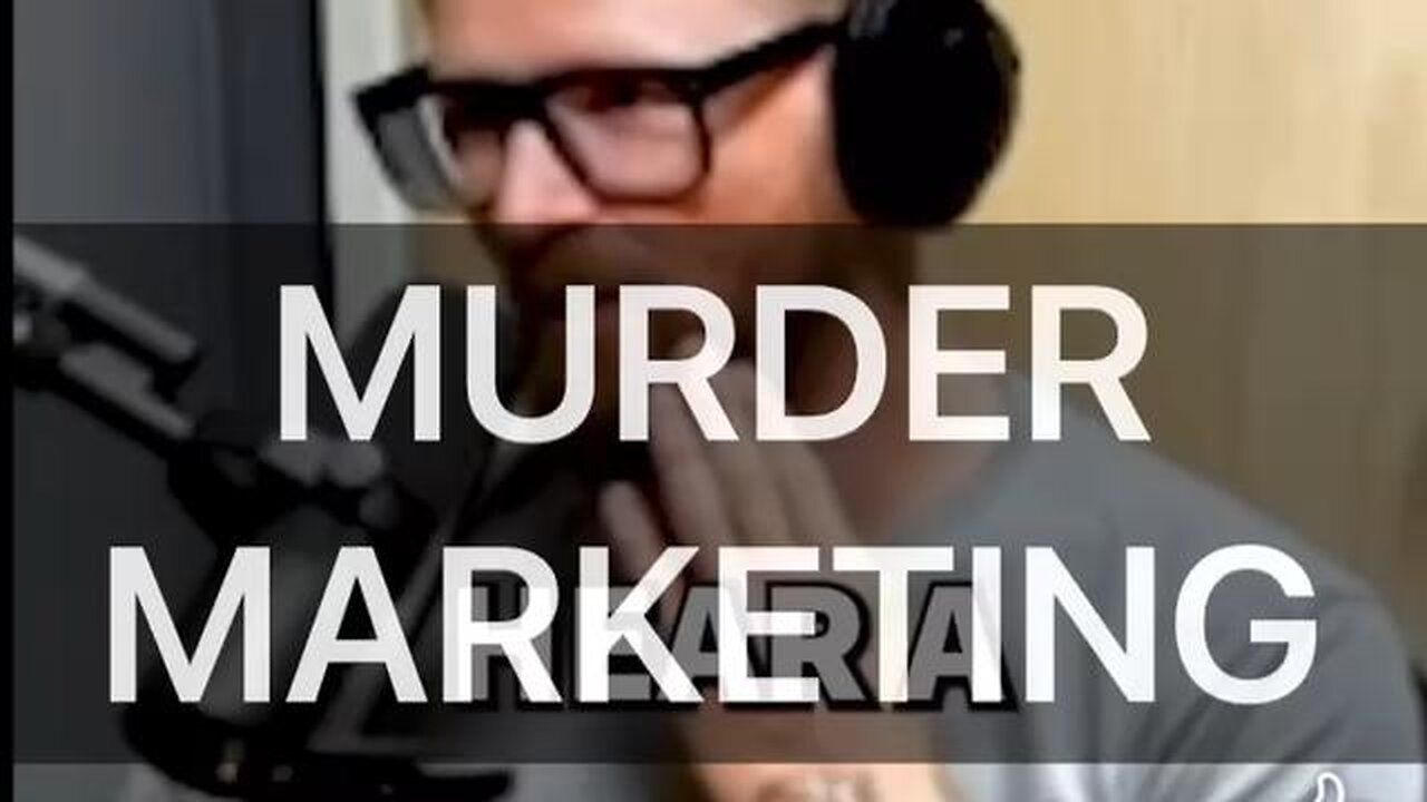Murder Marketing - Big pharma literally markets for murder... (💉☠️💉)