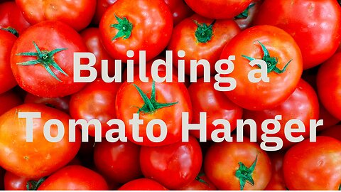 Building a Tomato Hanger