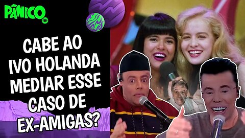 LEO DIAS TEM BASTIDORES DA RECONCILIAÇÃO ENTRE ANGÉLICA E MARA MARAVILHA ARMADA POR SILVIO SANTOS?