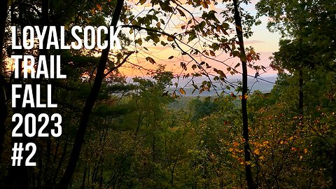 Fall Thru Hike of the Loyalsock Trail 2023 Part 2 - Pushing The Miles To Avoid The Rain