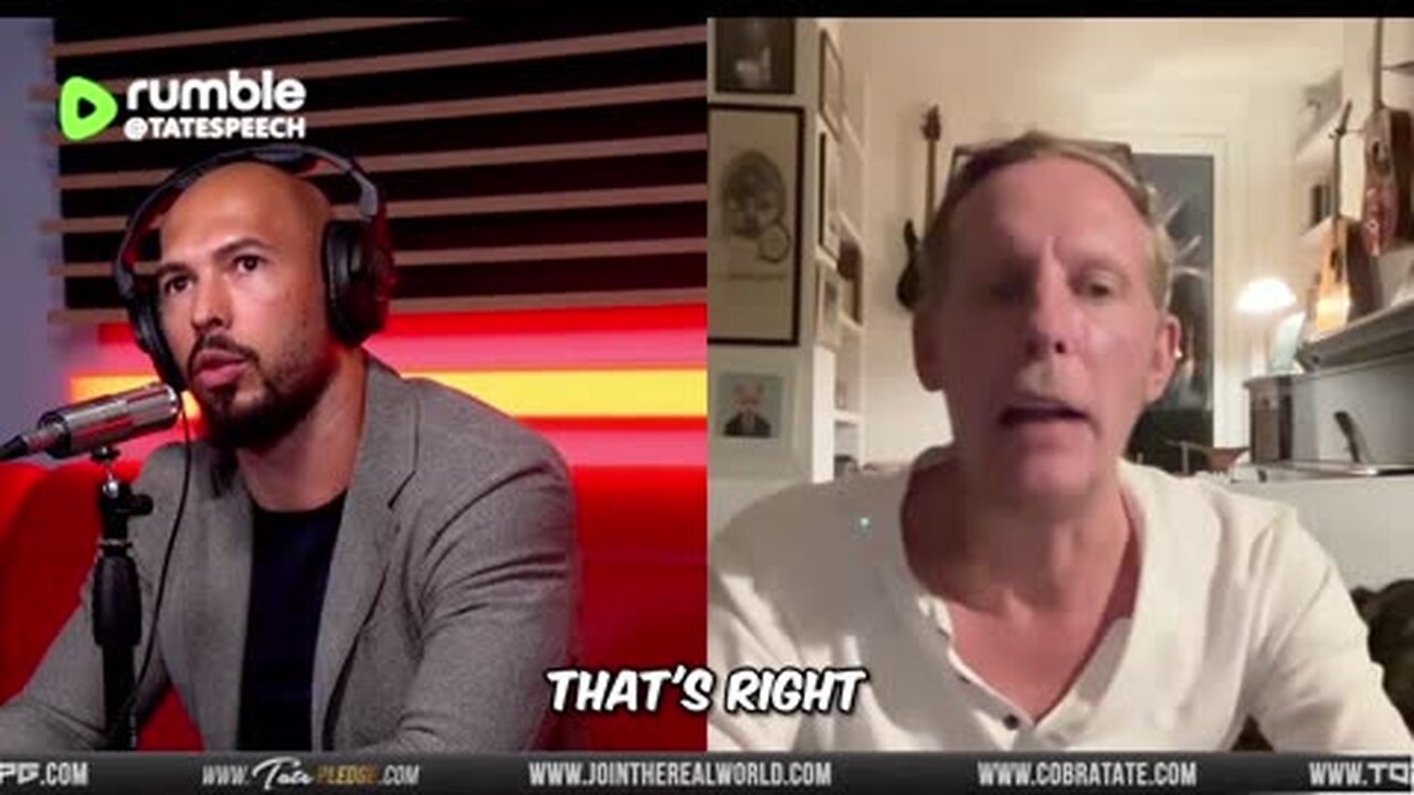 Top G Andrew Tate Gets Lawrence Fox's Opinion On How Ethnic Cleansing Starts 😨 Tristan Tate