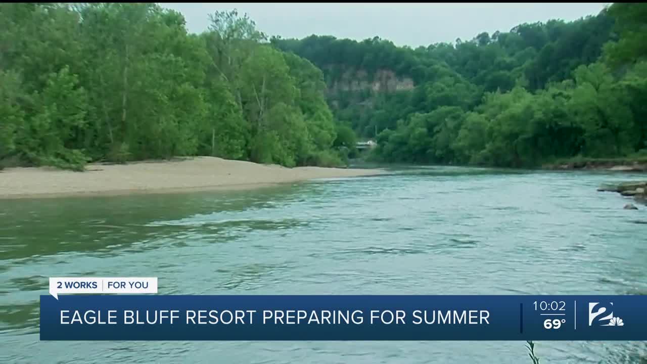 Eagle Bluff Resort prepares for holiday weekend amid pandemic