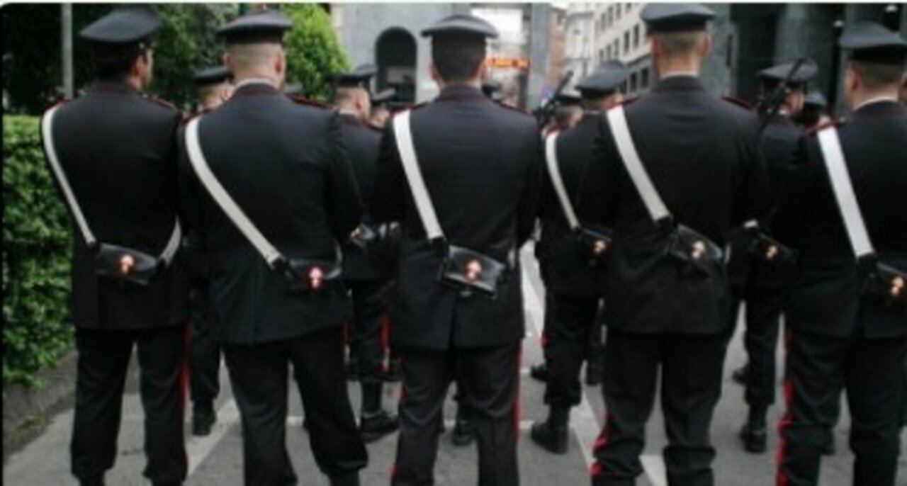 OGGI 17/01/2024 ORE 15,20 CIRCA ,VISITA INFORMALE DEL MARESCIALLO NOCE E SUI SUBALTERNI