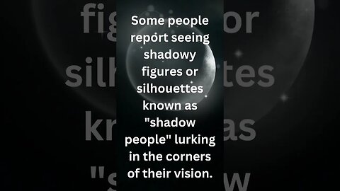 Some People Report Seeing Shadowy Figures... #shadowfigure #horrorstories #scary #fypシ #fyp