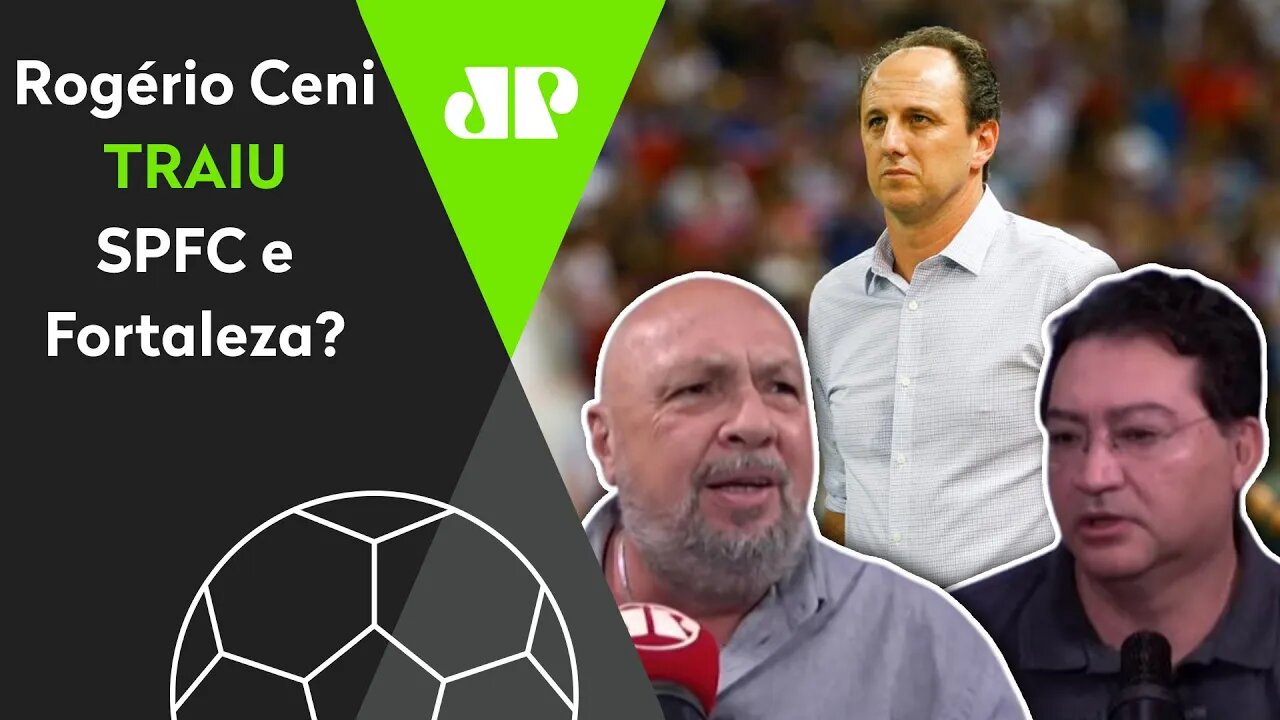 Rogério Ceni TRAIU São Paulo e Fortaleza ao ir pro Flamengo? Veja DEBATE!