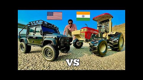 RC Defender 110 Pickup Truck Unboxing & Offroad Testing - Chatpat toy TV
