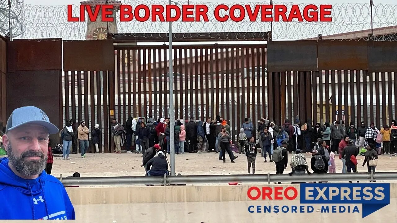 Live - Eagle Pass Tx - Border Coverage - Day 8