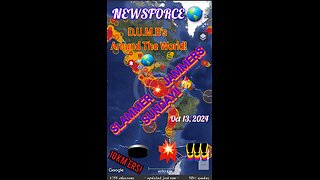 NEWSFORCE 🌎 SLAMMER 💥 JAMMER SUNDAY! AROUND THE WORLD! 🌎 🕳 SUBMARINE 🛳 TUNNELS! 🌊 10 KM'ers