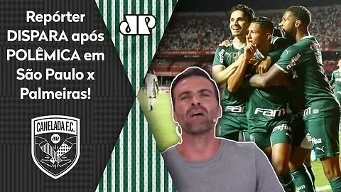 "Cara, se o Rony MANDOU o banco do São Paulo CALAR A BOCA, é porque..." Repórter DISPARA!