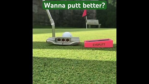 Putt better with EyePutt Mirror by Tom Gillis! #golf #puttingmirror #tomgillisgolf