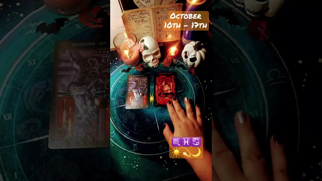🌊October 10th -17th 🌊 ♏♓♋☀️💫🌙