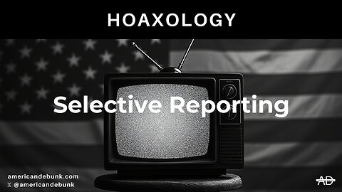Selective Reporting | Hoaxology