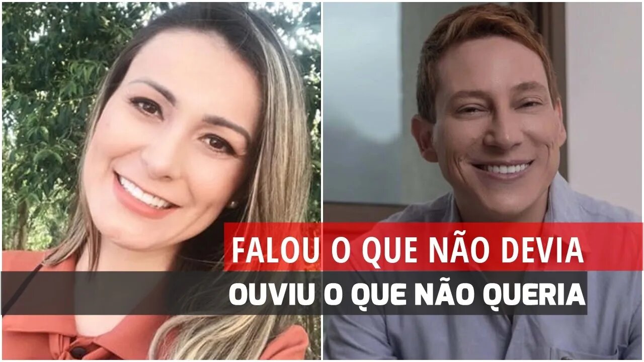 ANDRESSA URACH FALOU O QUE NÃO DEVIA E OUVIU O QUE NÃO QUERIA