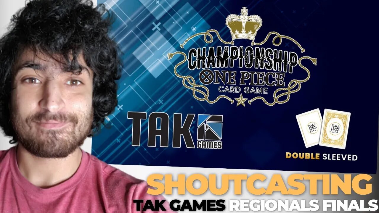 SHOUTCASTING TAK OFFLINE REGIONALS FINALS! Whitebeard VS Zoro | One Piece Card Game