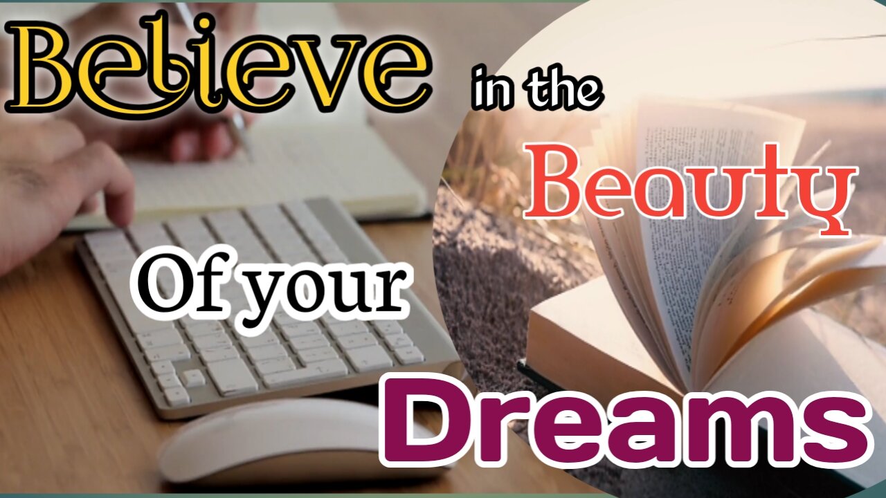 "Believe in the Beauty of Your Dreams: Unlocking Your Future | AjmalMotivational109