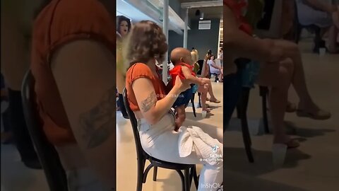 INSANE Mom Takes Baby To Their FIRST DRAG SHOW