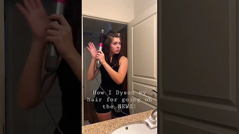 National News Dyson Airwrap Hair