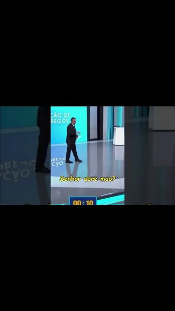 "GLORIA A DEUX"? - Bolsonaro no debate da globo com Lula #shorts