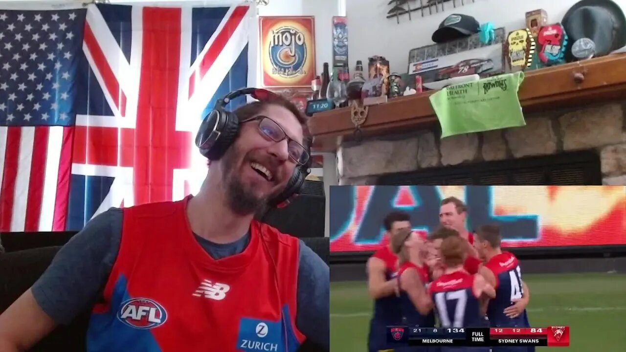 American Reacts to RD 3 All The Goals For Melbourne