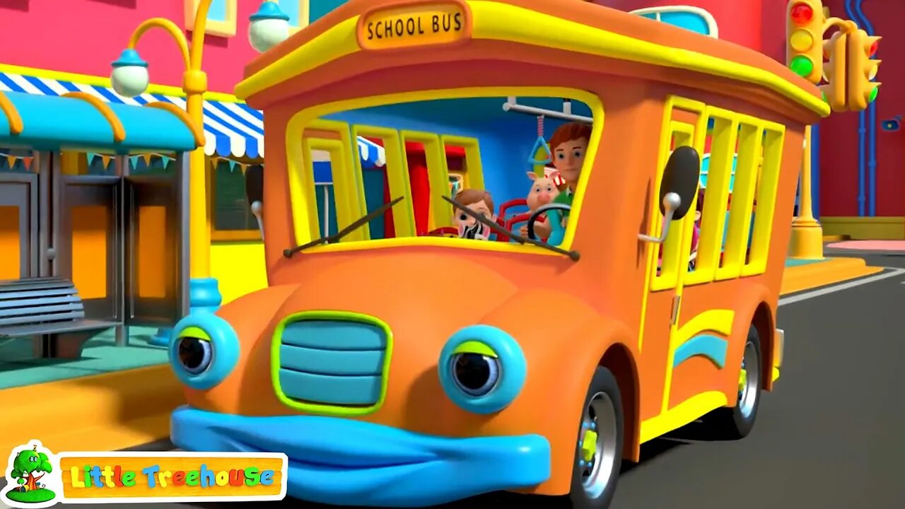 Wheels On The Bus + More Nursery Rhymes & Baby Songs by Little Treehouse