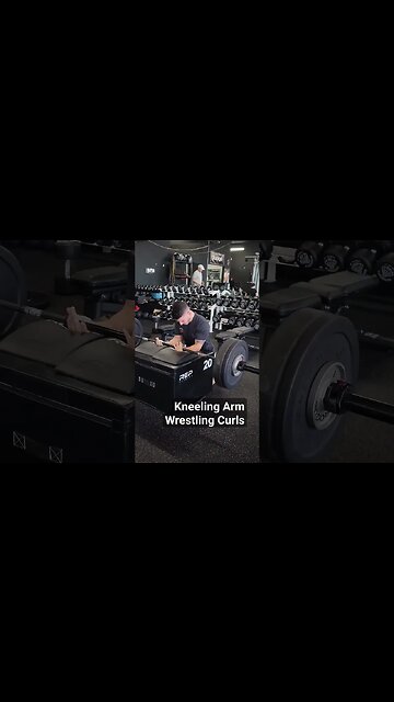 Hit bodyweight for 1RM (165lbs) #shorts #armwrestling #strength #upperbody #biceps #bicepcurls #gym