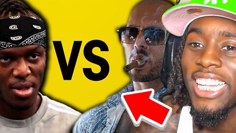 Kai Cenat Reacts To Andrew Tate & KSI Beef😳