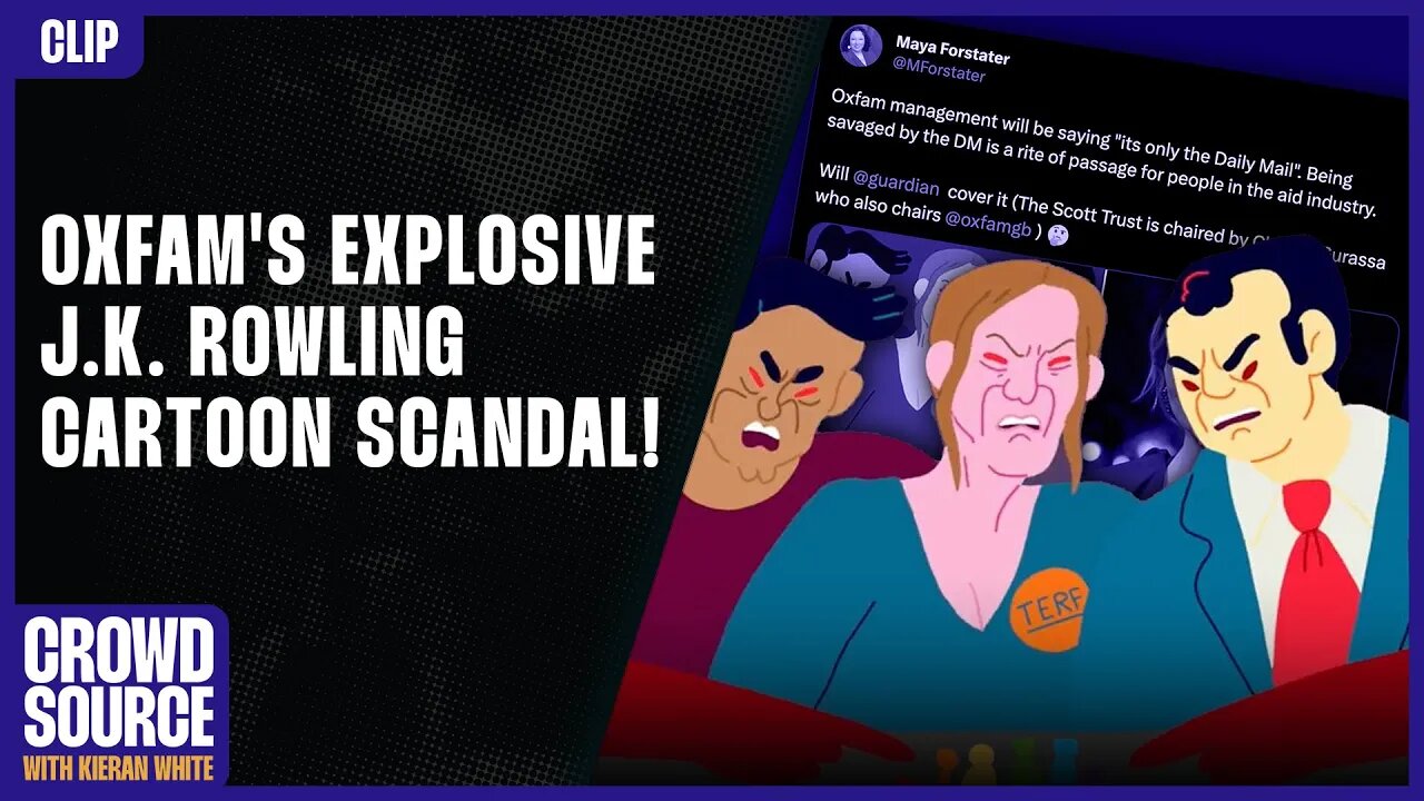 J.K. Rowling Cartoon Scandal: Oxfam on the Edge of a Major Investigation!