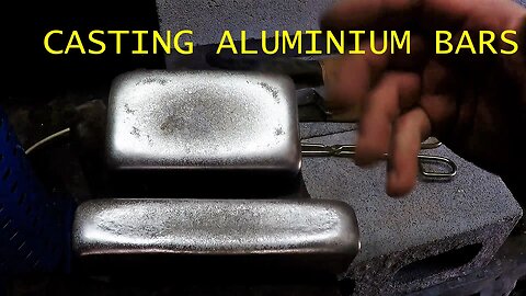 Casting Aluminium Bars from Scrap