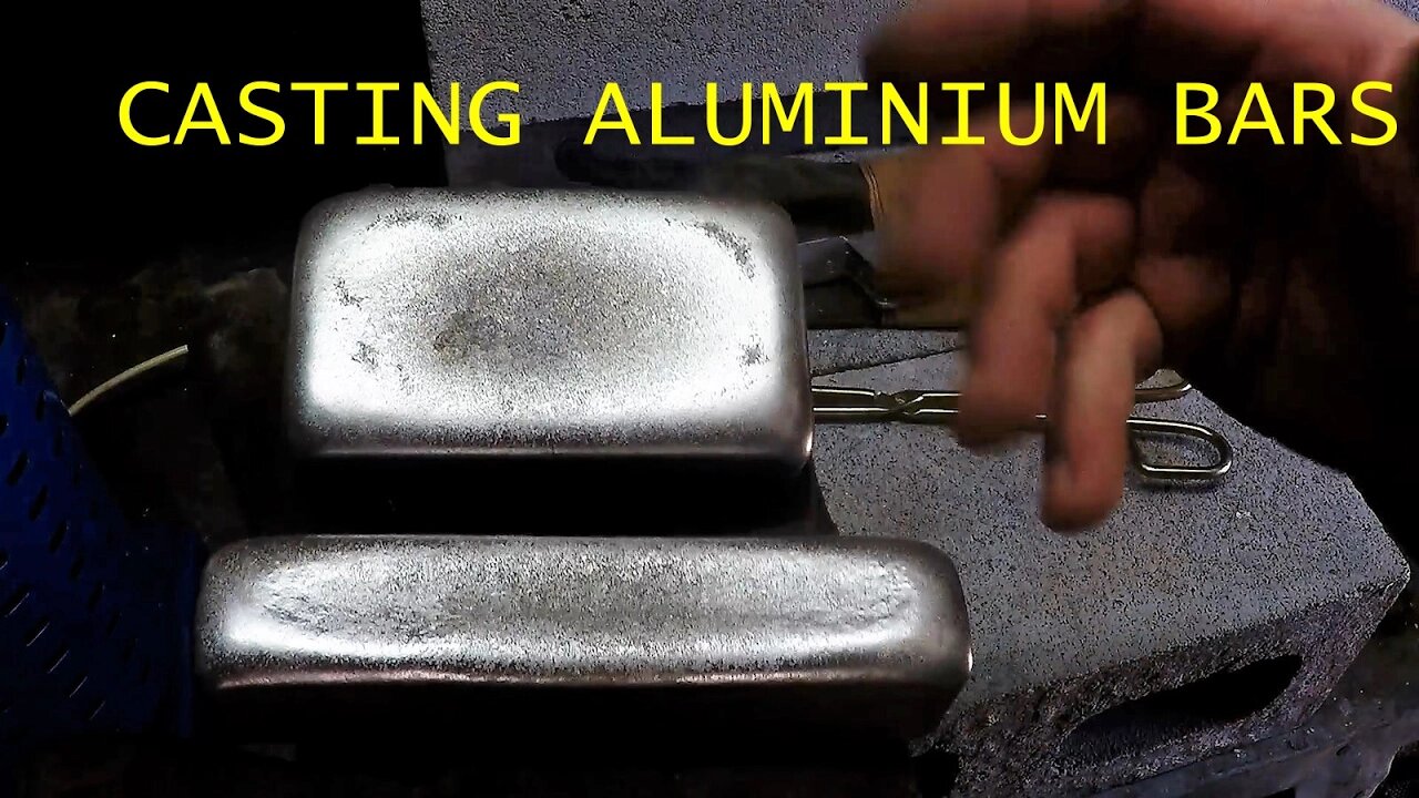 Casting Aluminium Bars from Scrap