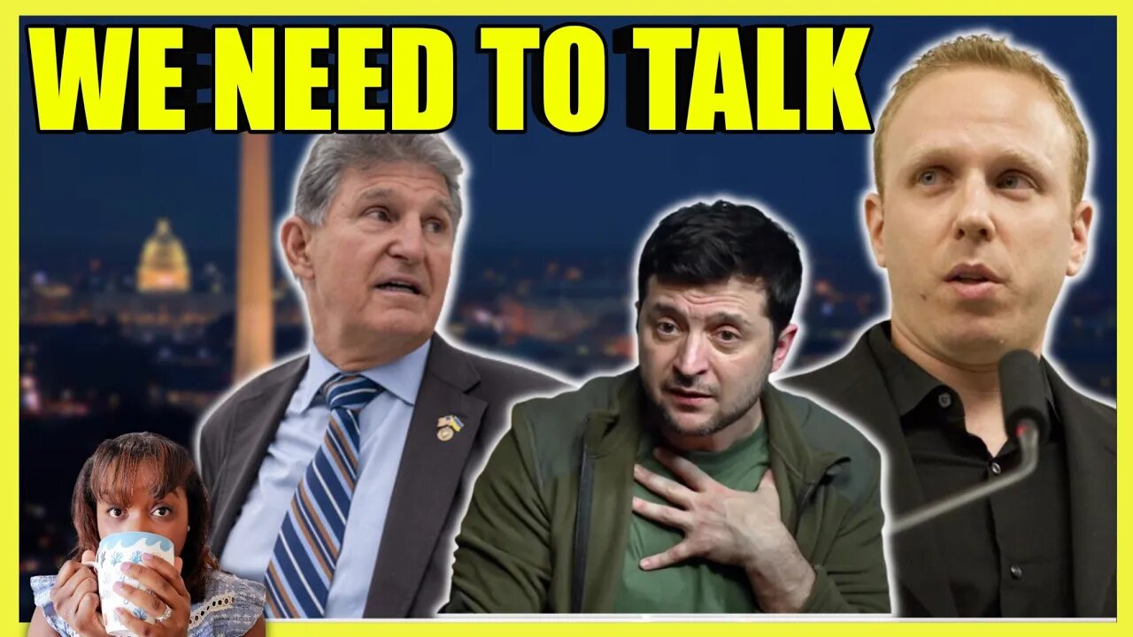 Max Blumenthal CONFRONTS Joe Manchin About SPENDING (clip)