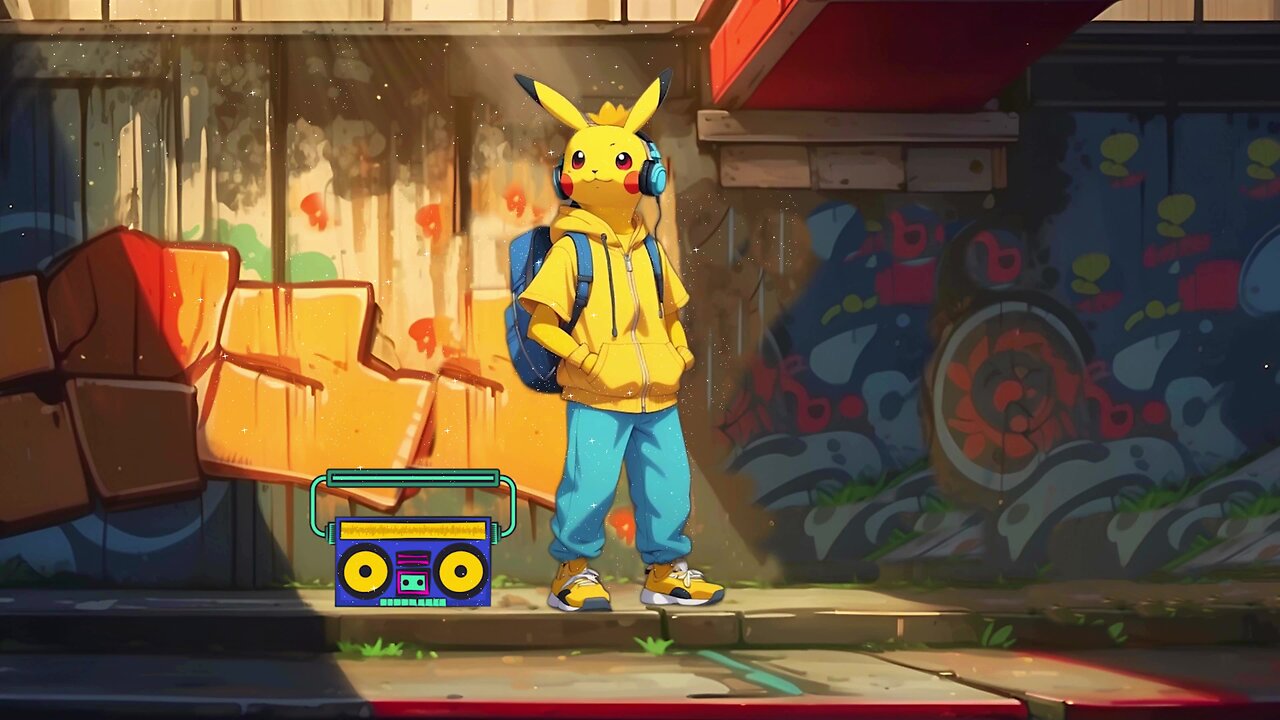 "Urban Pikachu Vibes"