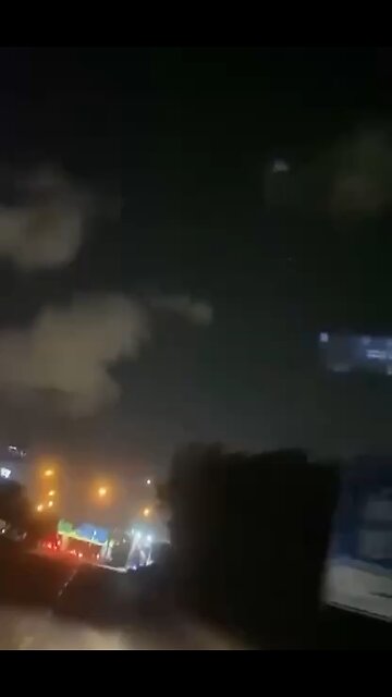 Iranian ballistic missile strikes Israel