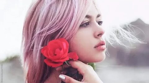 The beauty of a Rose and the beauty of a Woman passes by so fast..