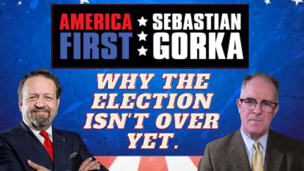 Why the election isn't over yet. Phill Kline with Sebastian Gorka on AMERICA First