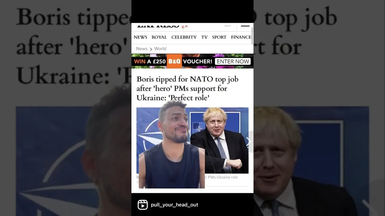 Boris Johnson failed his way to NATO #uk #wef #politics 