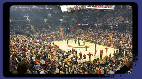 LeBron honored here in Cleveland for passing Karl Malone on the all-time scoring list