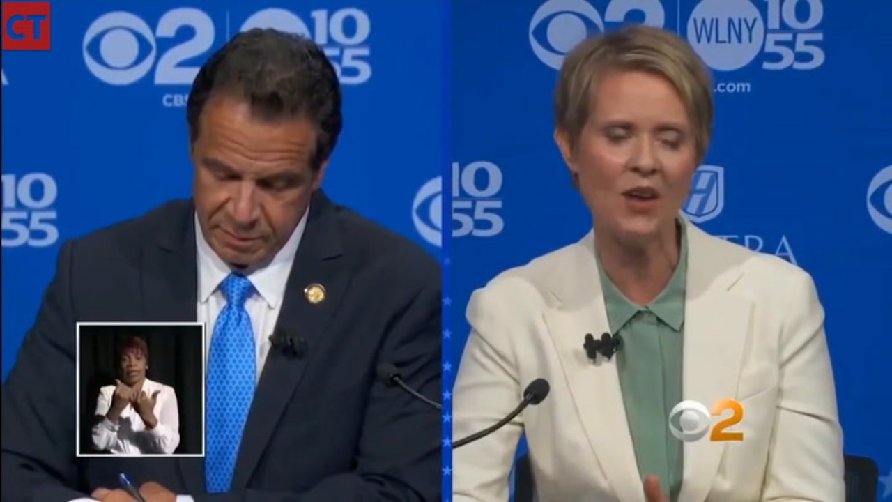 Watch: In Heated Debate, Nixon Tricks Cuomo Into Openly Admitting He's a Liar