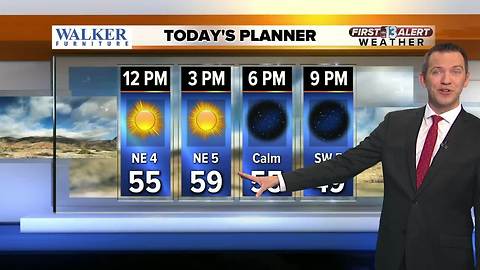 13 First Alert Las Vegas Weather for January 23rd Morning