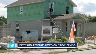 East Tampa residents upset about development